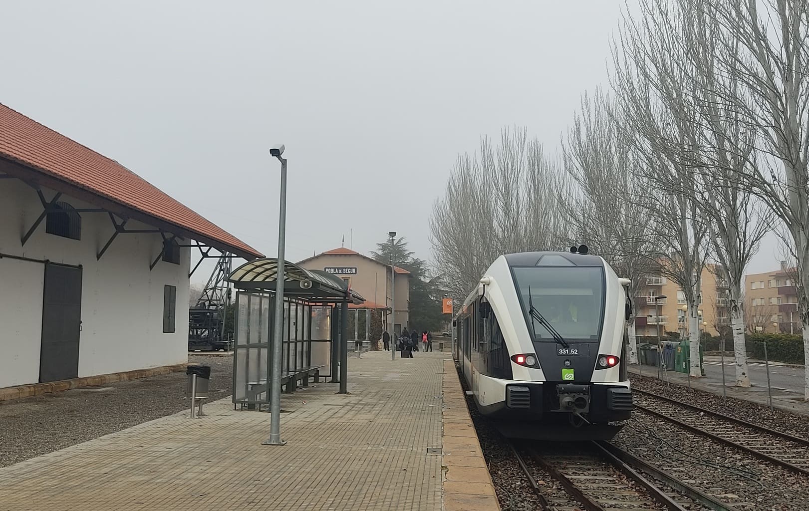 Estació tren Pobla de Segur