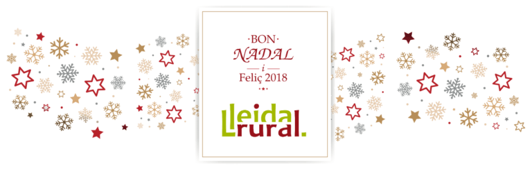 Bon Nadal i Feliç 2018. Federació de cases rurals de Lleida