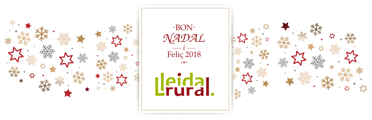 Bon Nadal i Feliç 2018. Federació de cases rurals de Lleida